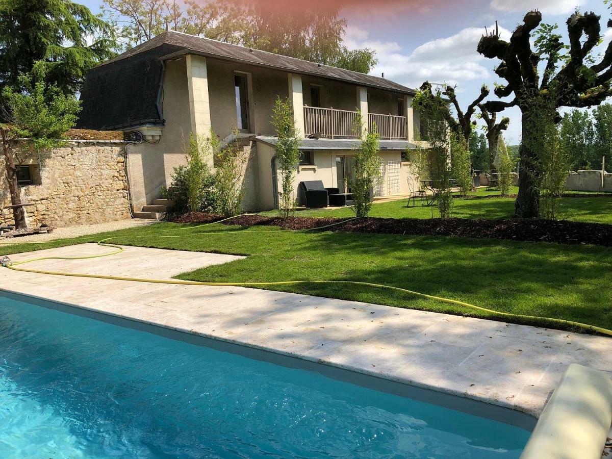 Domaine Plessis Gallu - Vacation Cottage Rental Azay-le-Rideau Exterior foto